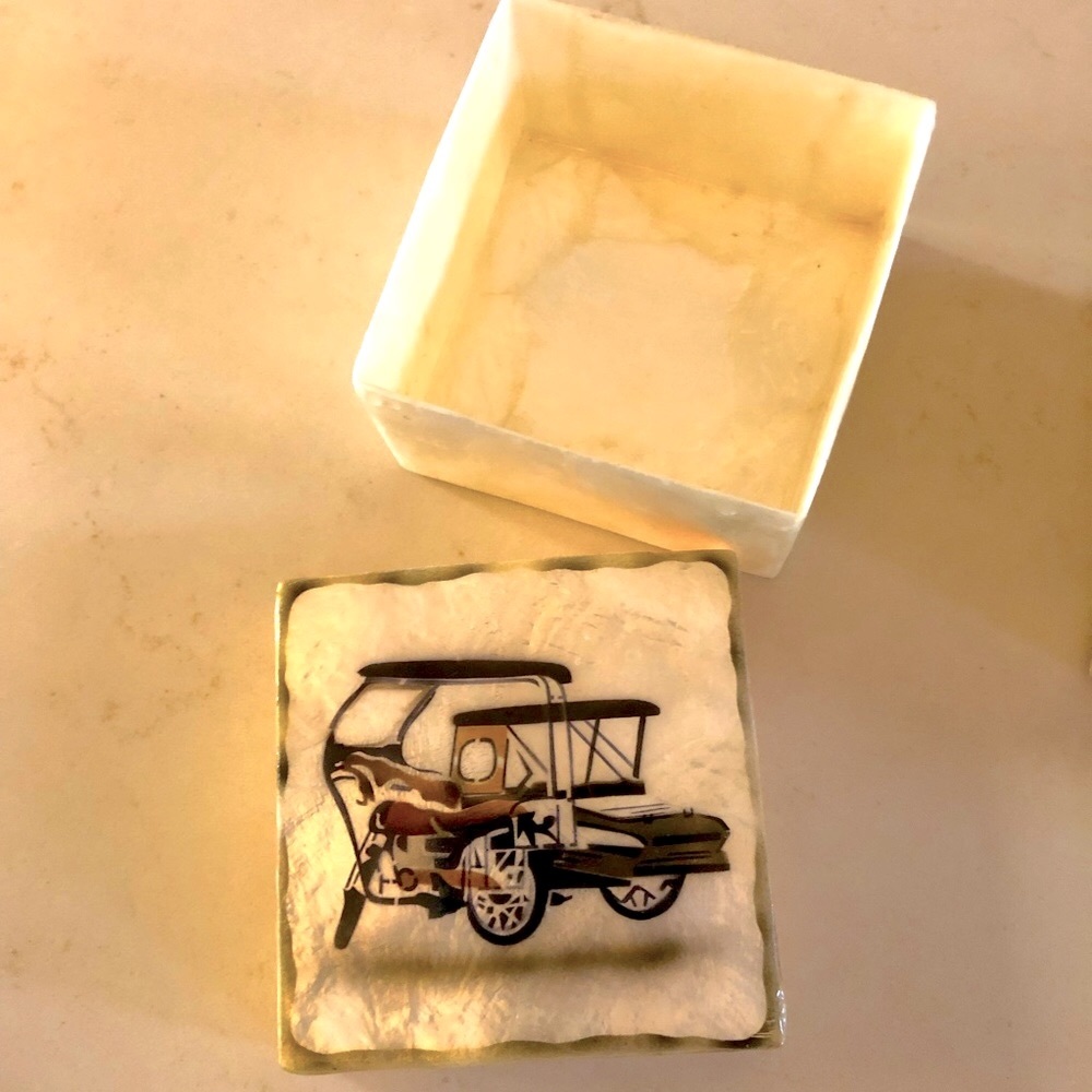 Capiz Shell Jewelry Set Boxes - Picture 11 of 15